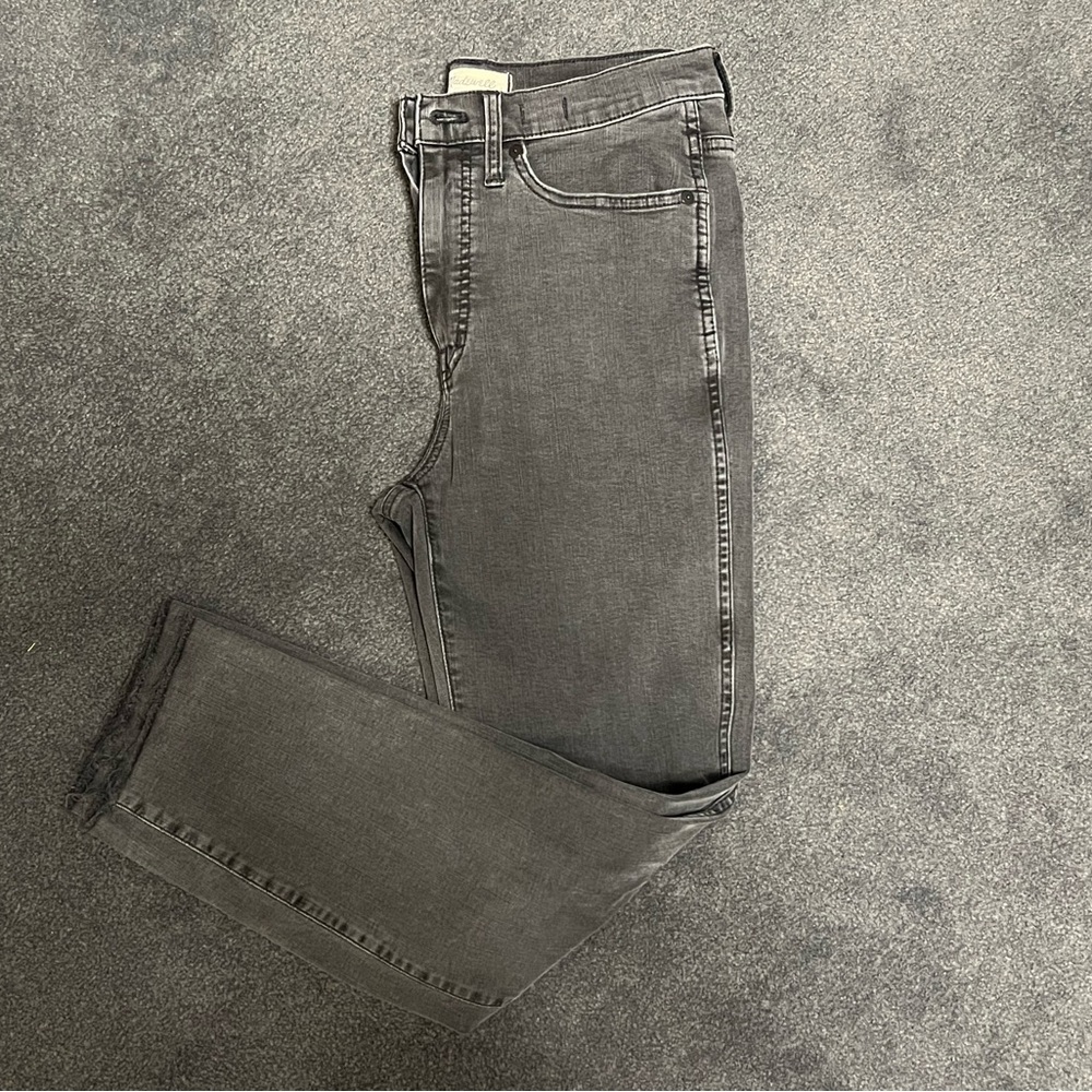 Madewell Women's Gray Stovepipe Jeans